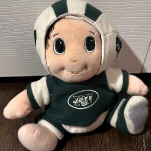 NFL New York Jets Lil Fans 8" Plush Mascot with Helmet by SC Sports